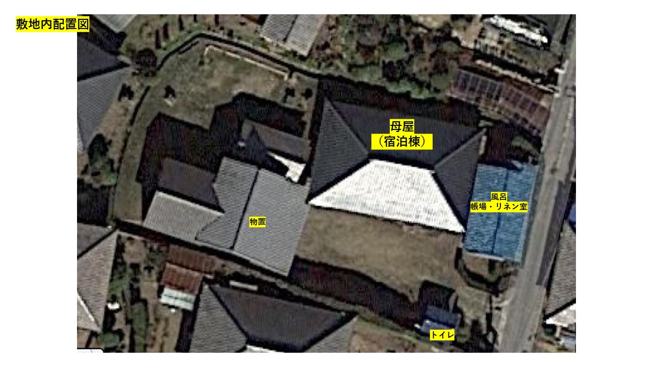 古民家リノベーション 香取市谷中 航空写真3